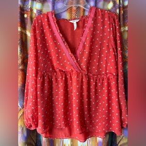 Matilda Jane Must Be Love Long Sleeve Floral Blouse ♥️